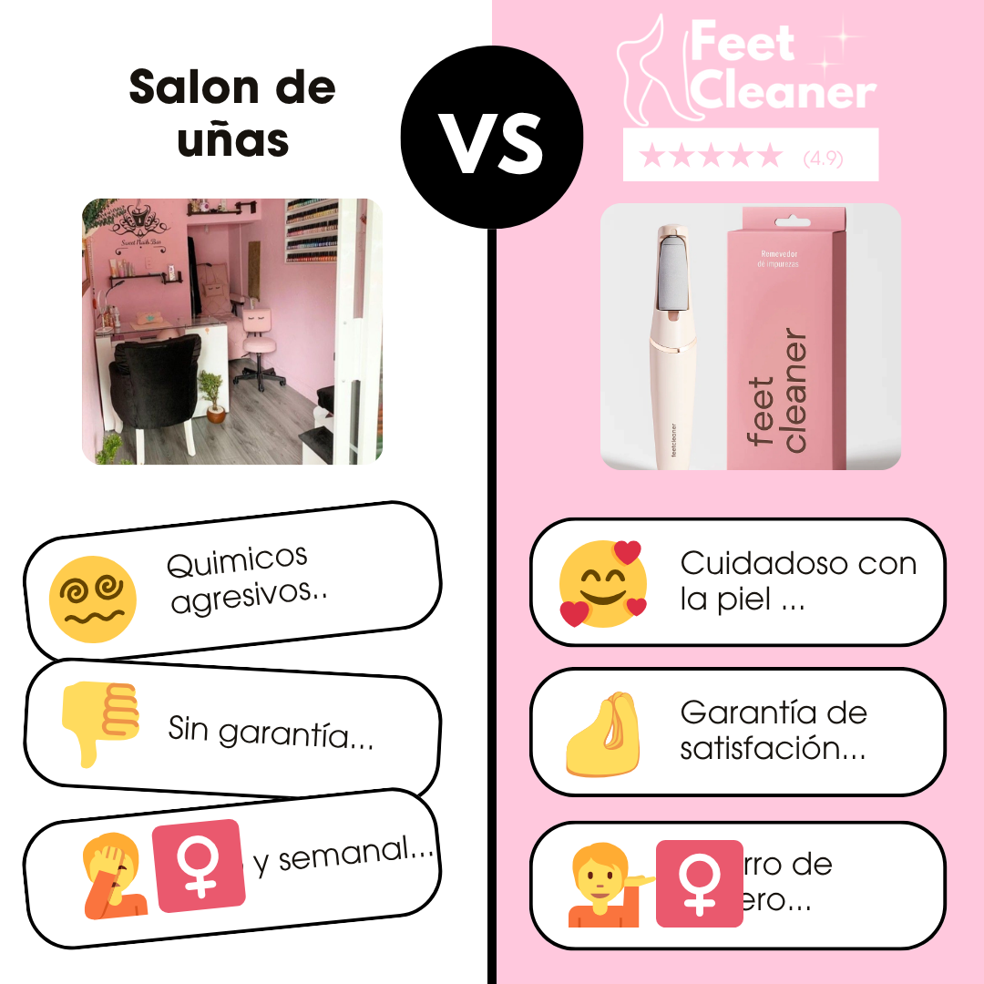 FeetCleaner | ¡Pies perfectos desde casa!