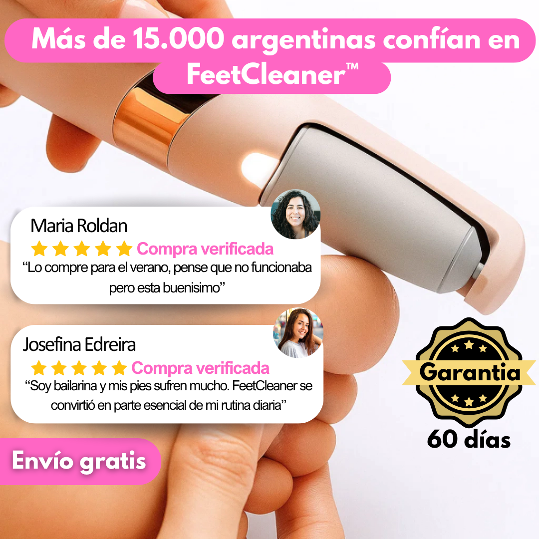 FeetCleaner | ¡Pies perfectos desde casa!