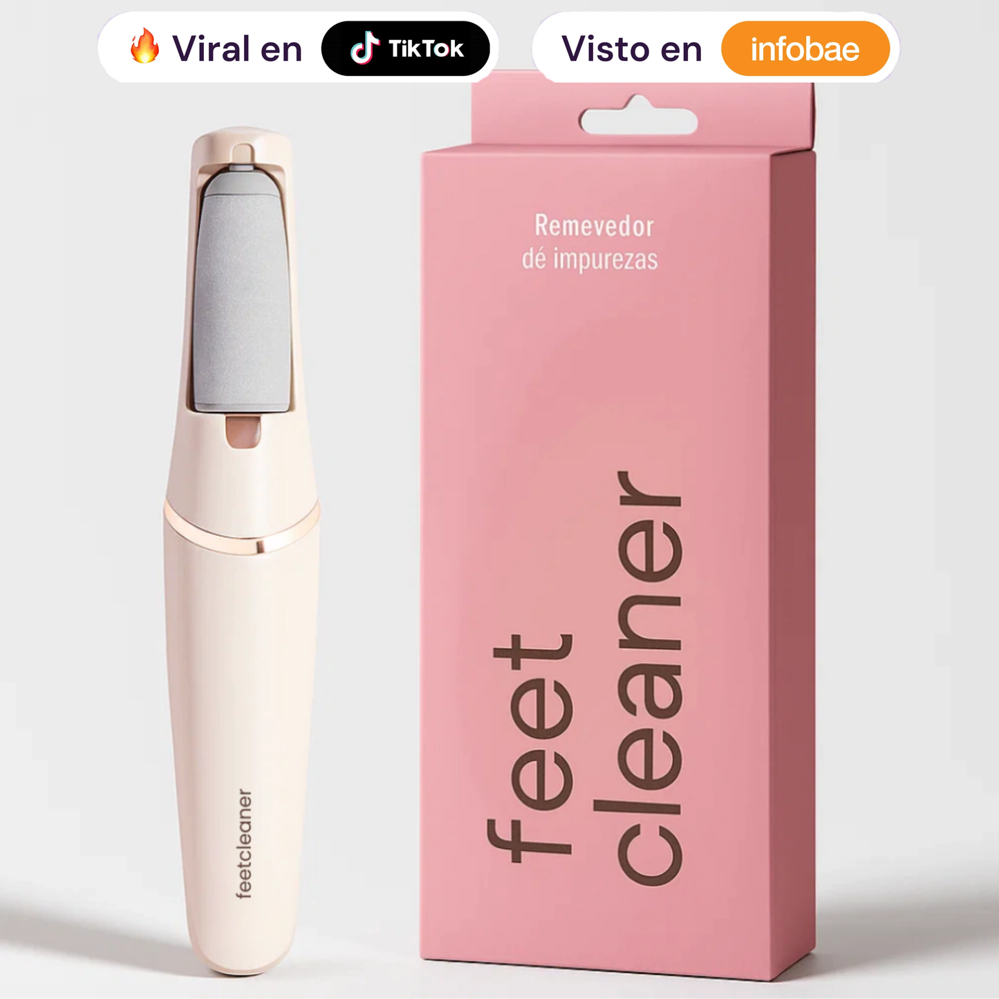 FeetCleaner | ¡Pies perfectos desde casa!
